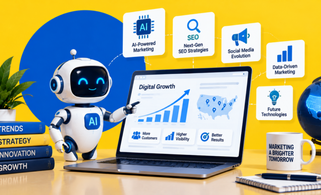 Latest digital marketing trends 2026 with AI SEO, LLM optimization and AI search strategies for USA businesses
